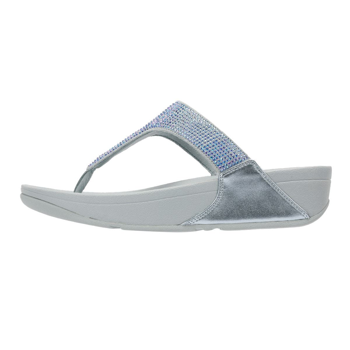 FitFlop Lulu Crystal Sandales Bleues Pour Femmes