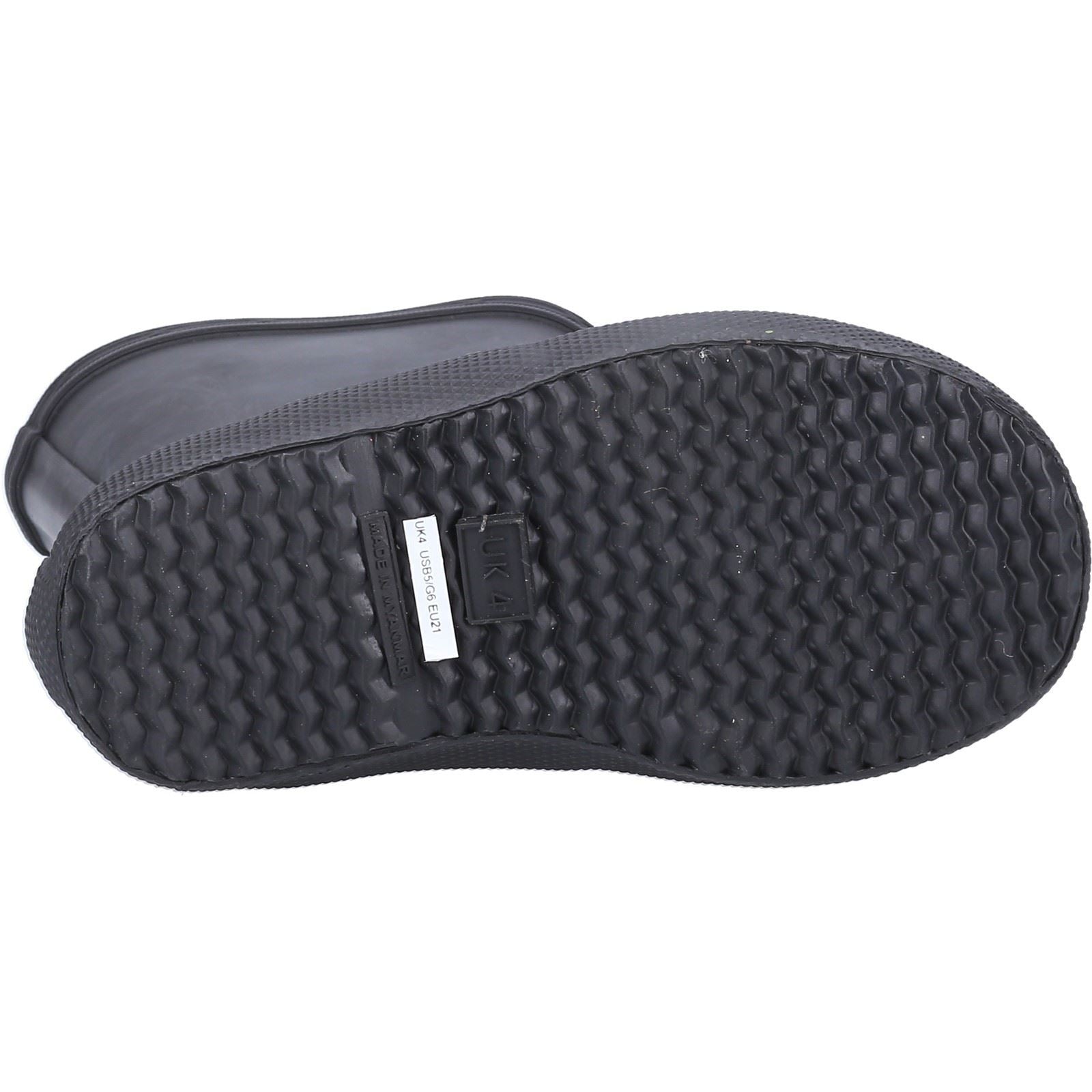 Hunter Kids First Boot Bottes En Caoutchouc Noires Wellington