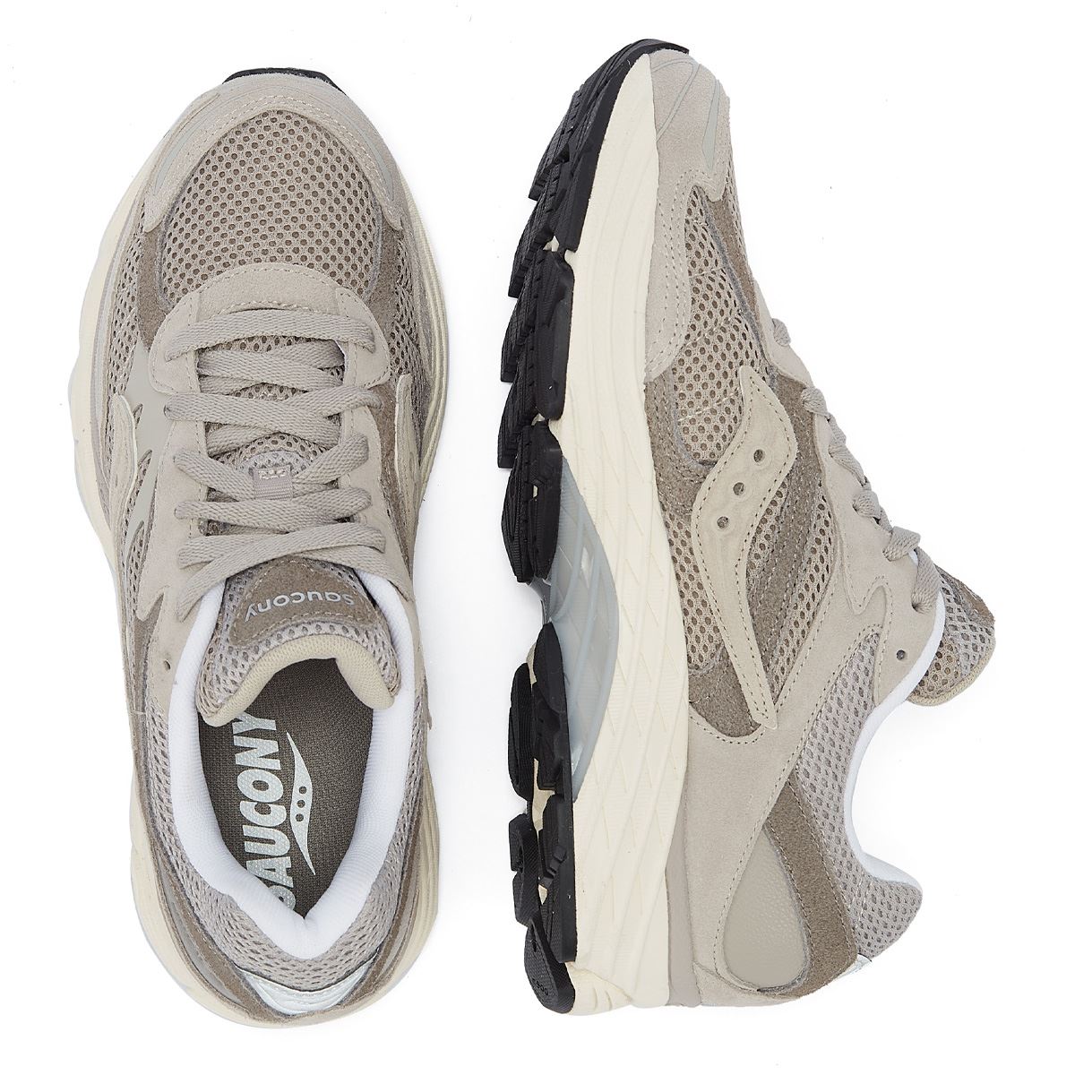 Saucony Progrid Omni 9 Premium Baskets Grises