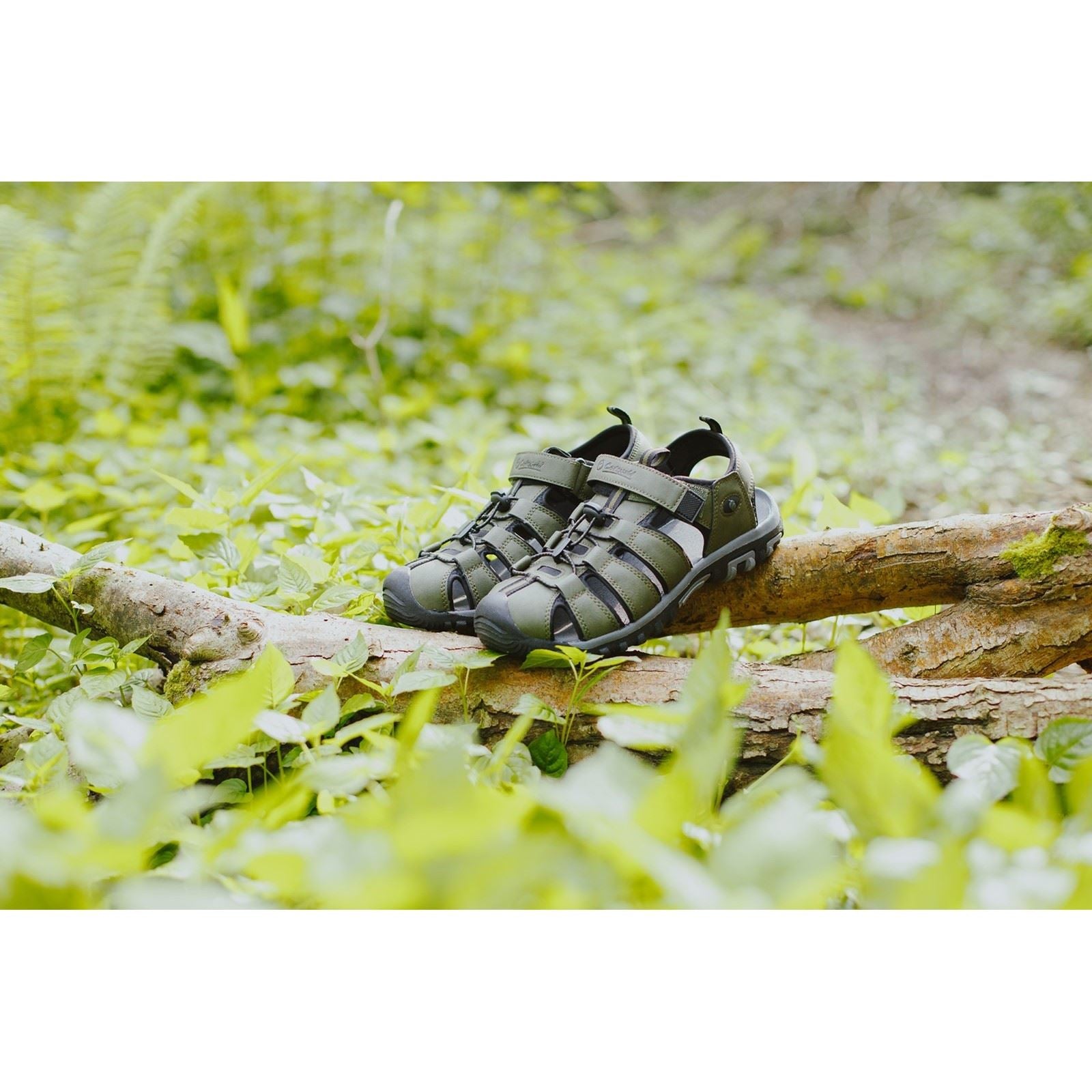 Cotswold Furze Sandales Homme En Polyuréthane Kaki