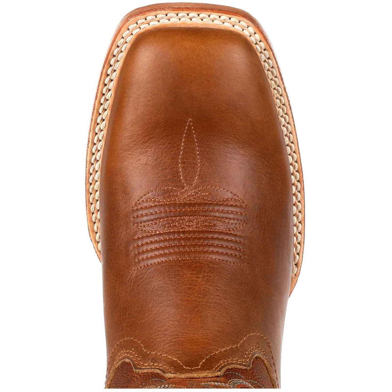 Durango Arena Pro Bottes En Cuir Pour Femmes En Marron Châtaigne