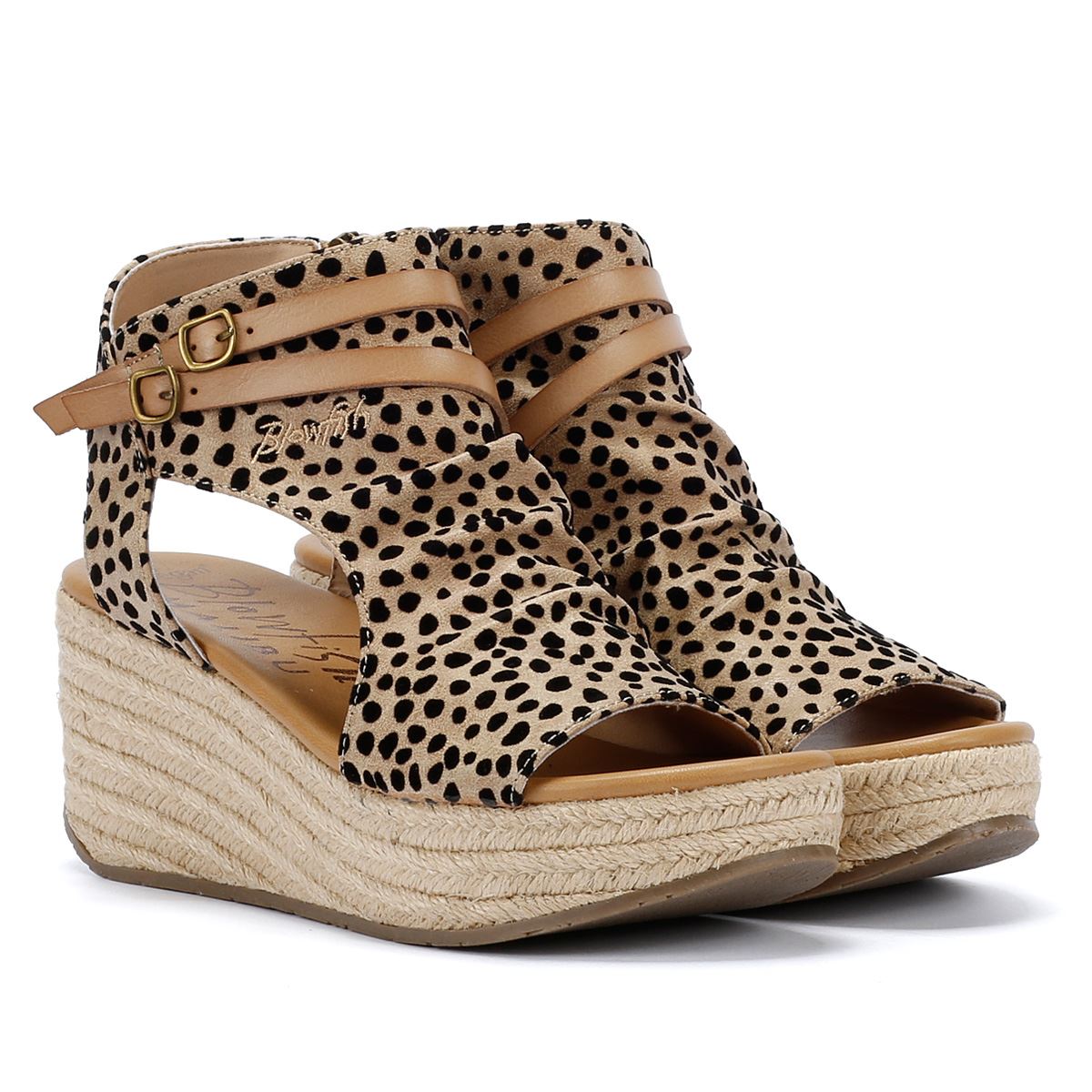 Blowfish Malibu Lacey Pixie Sandales Léopard Pour Femmes