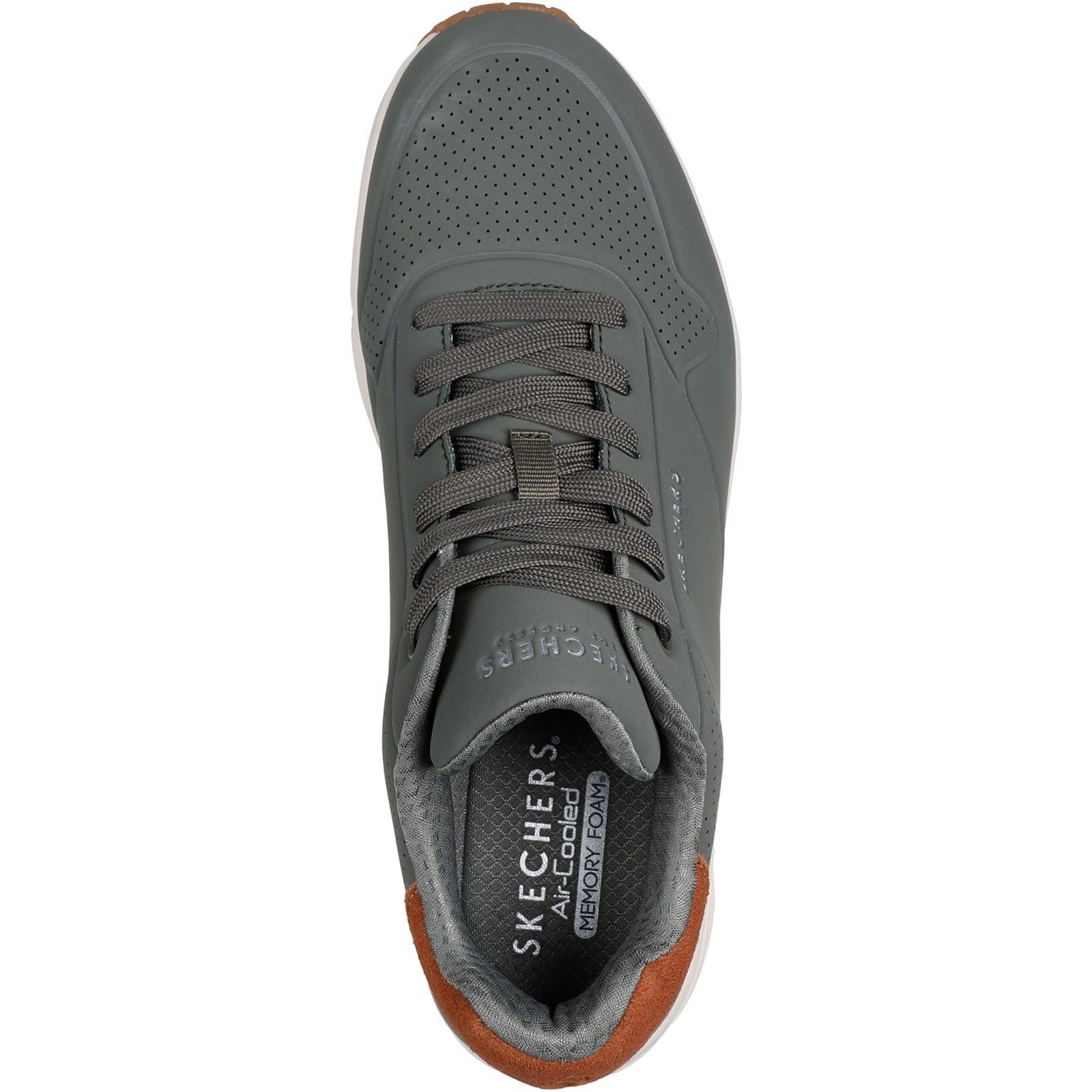 Skechers Uno Suited On Air Baskets Synthétiques Pour Hommes De Couleur Olive