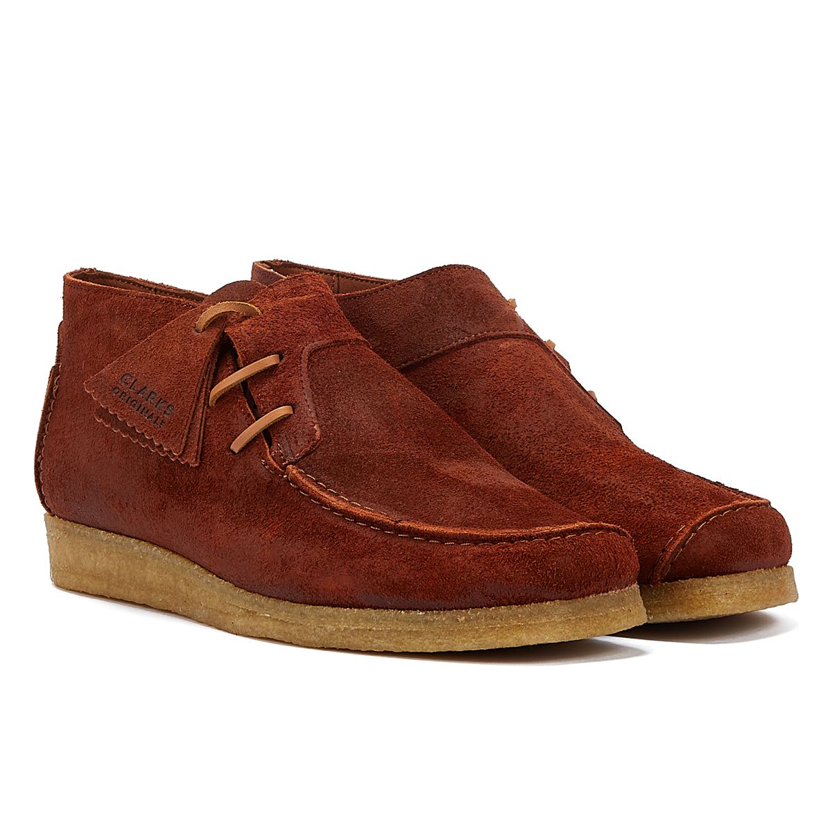 Clarks Bottes Rouille Pour Hommes Originals