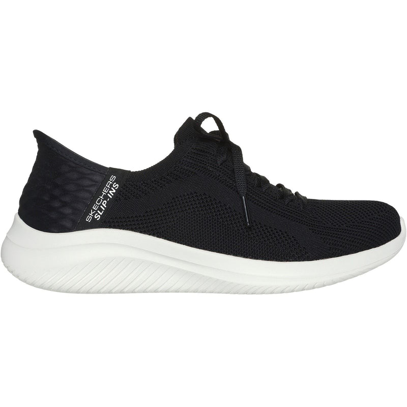 Skechers Ultra Flex 3.0 Brilliant Path Baskets Noires Pour Femmes En Toile