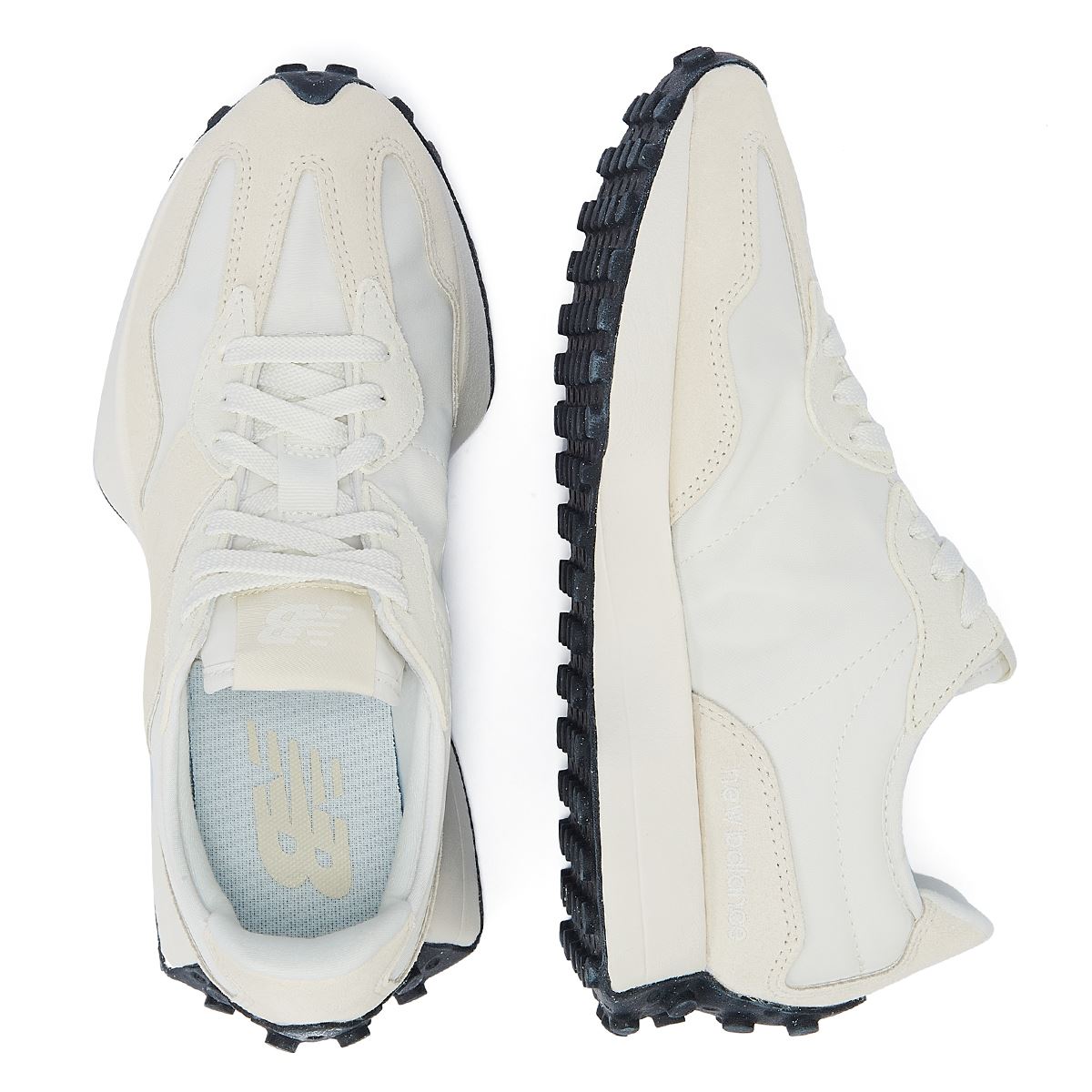 New Balance 327 Baskets Blanches Pour Femmes En Sel Marin