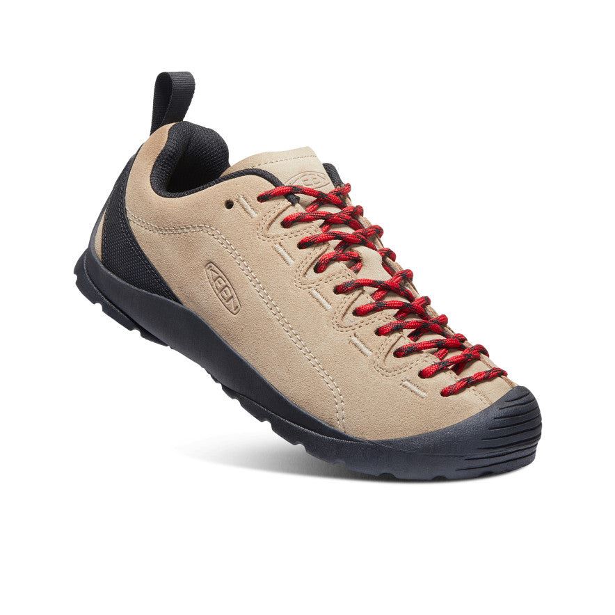 Keen Jasper Baskets Beiges Pour Femmes Suède