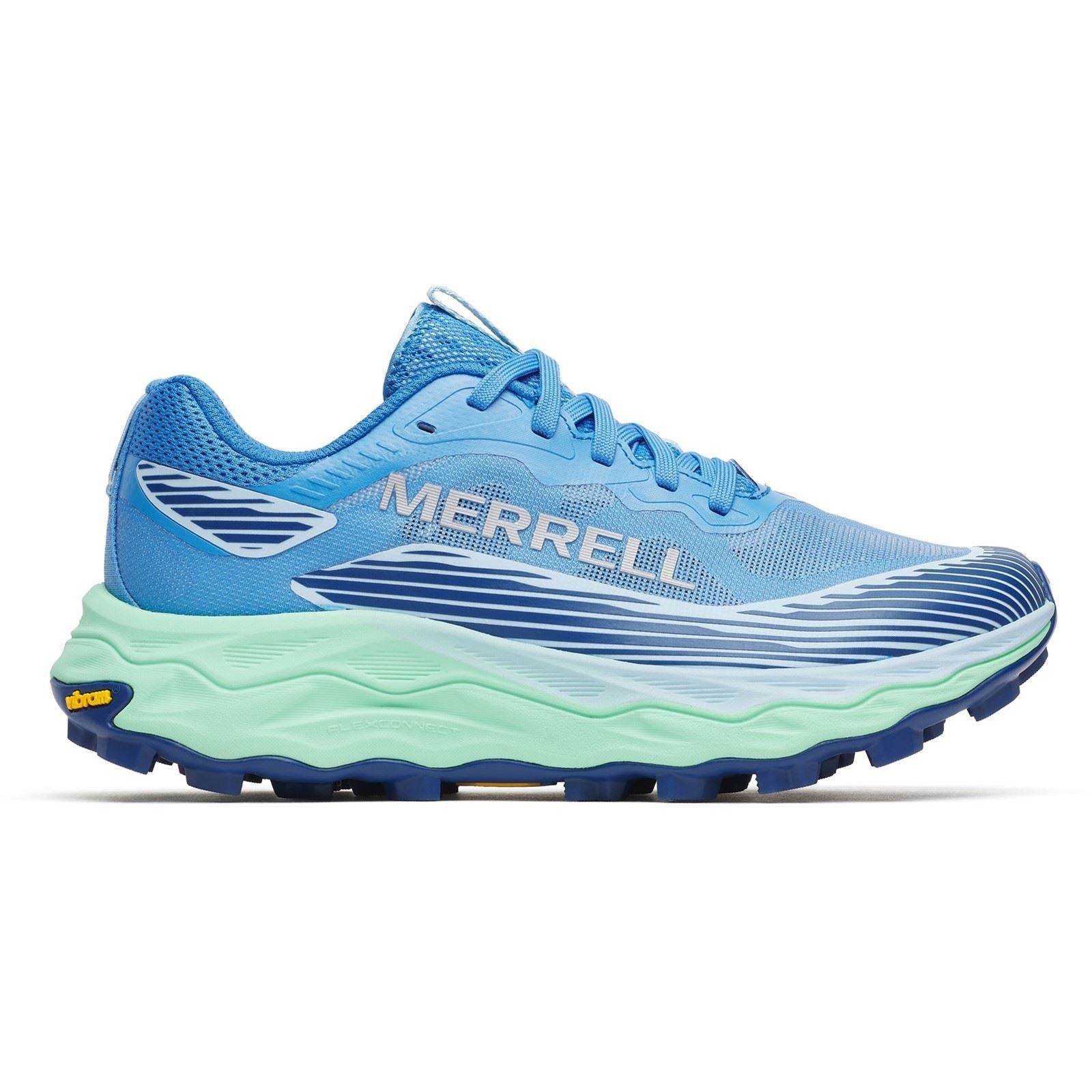 Merrell Agility Peak 6 Runner Chaussures De Course Sur Sentier Pour Femmes Admiral En Polyuréthane