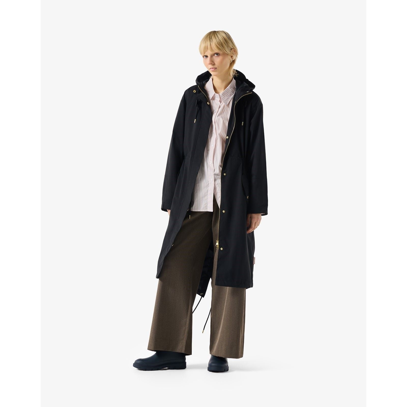 Hunter Original Parka Parkas De Pluie Noirs Pour Femmes