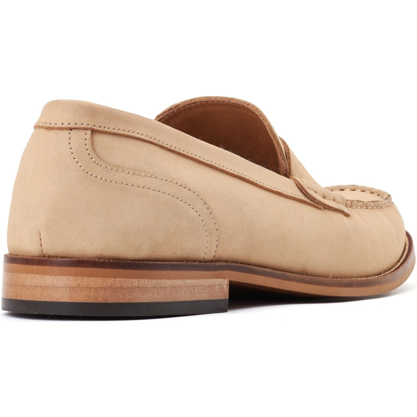 Base London Garfield Mocassins En Cuir Pour Hommes