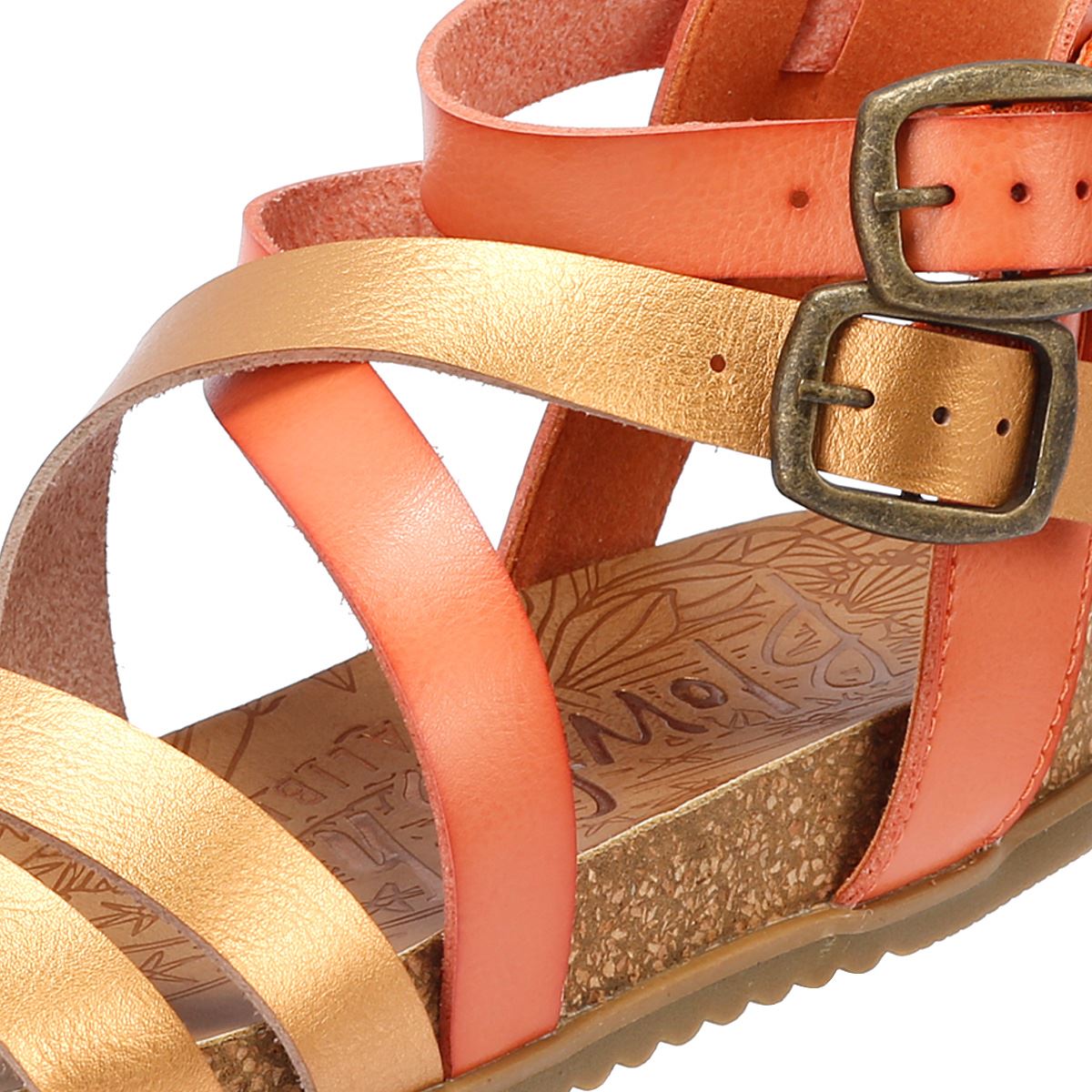 Blowfish Malibu Fandie Sandales Pour Femmes Papaye