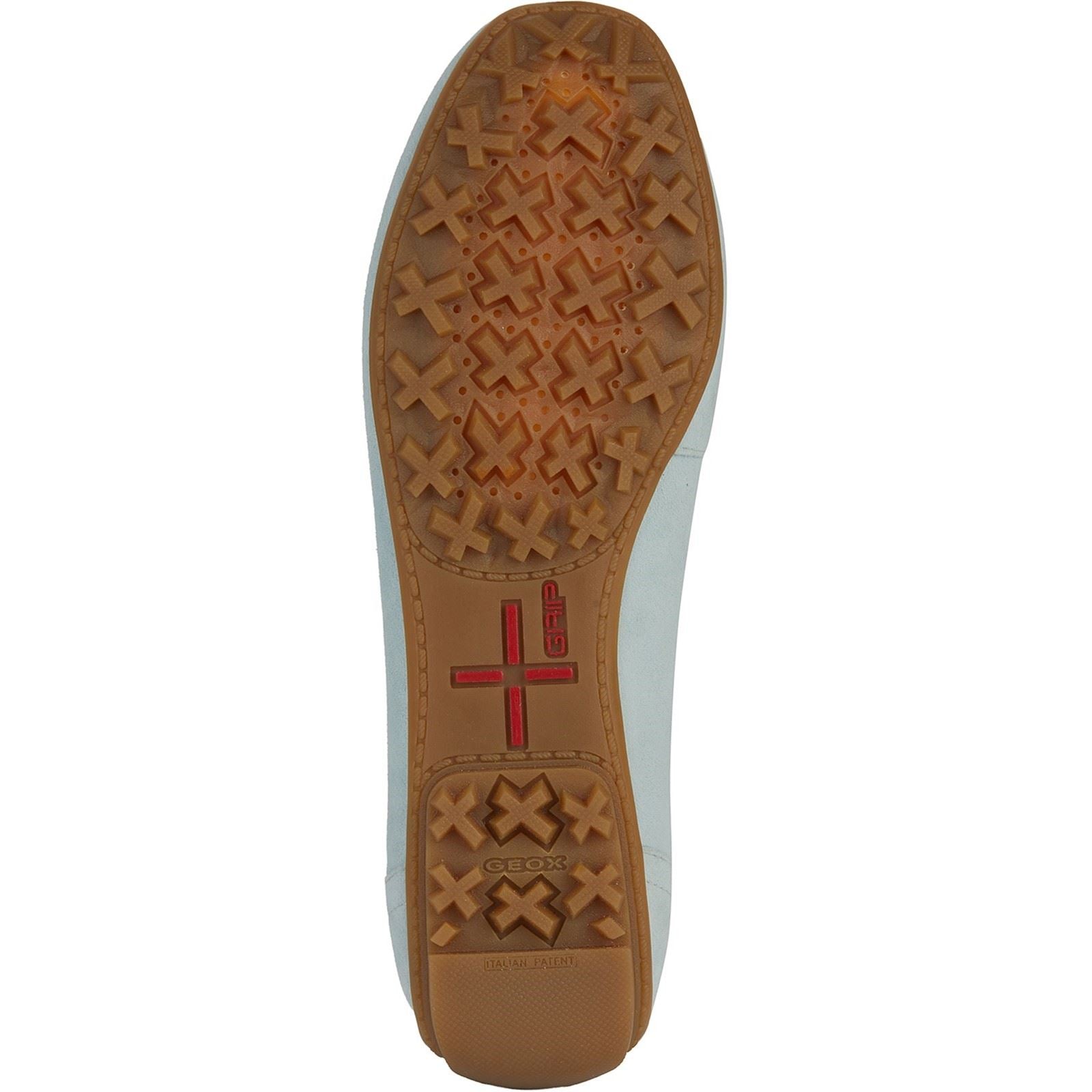 Geox D Kosmopolis Mocassins Légers Bleu Clair Pour Femmes En Suède
