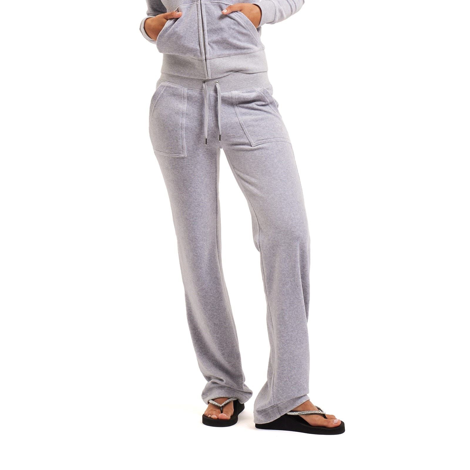 Juicy Couture Del Ray Pant Jogging En Polyester Pour Femmes Argenté