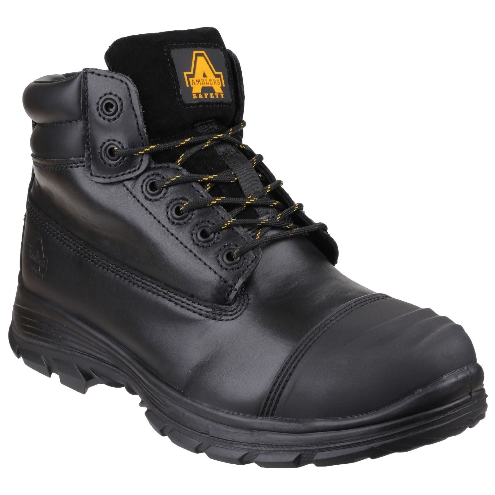 Amblers Safety  Bottes De Sécurité En Cuir Noir S3 Brecon Fs301