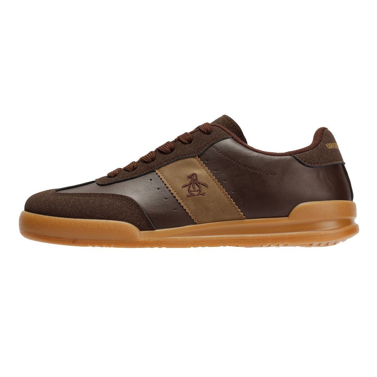 Penguin Giovanni Baskets Brunes Pour Hommes