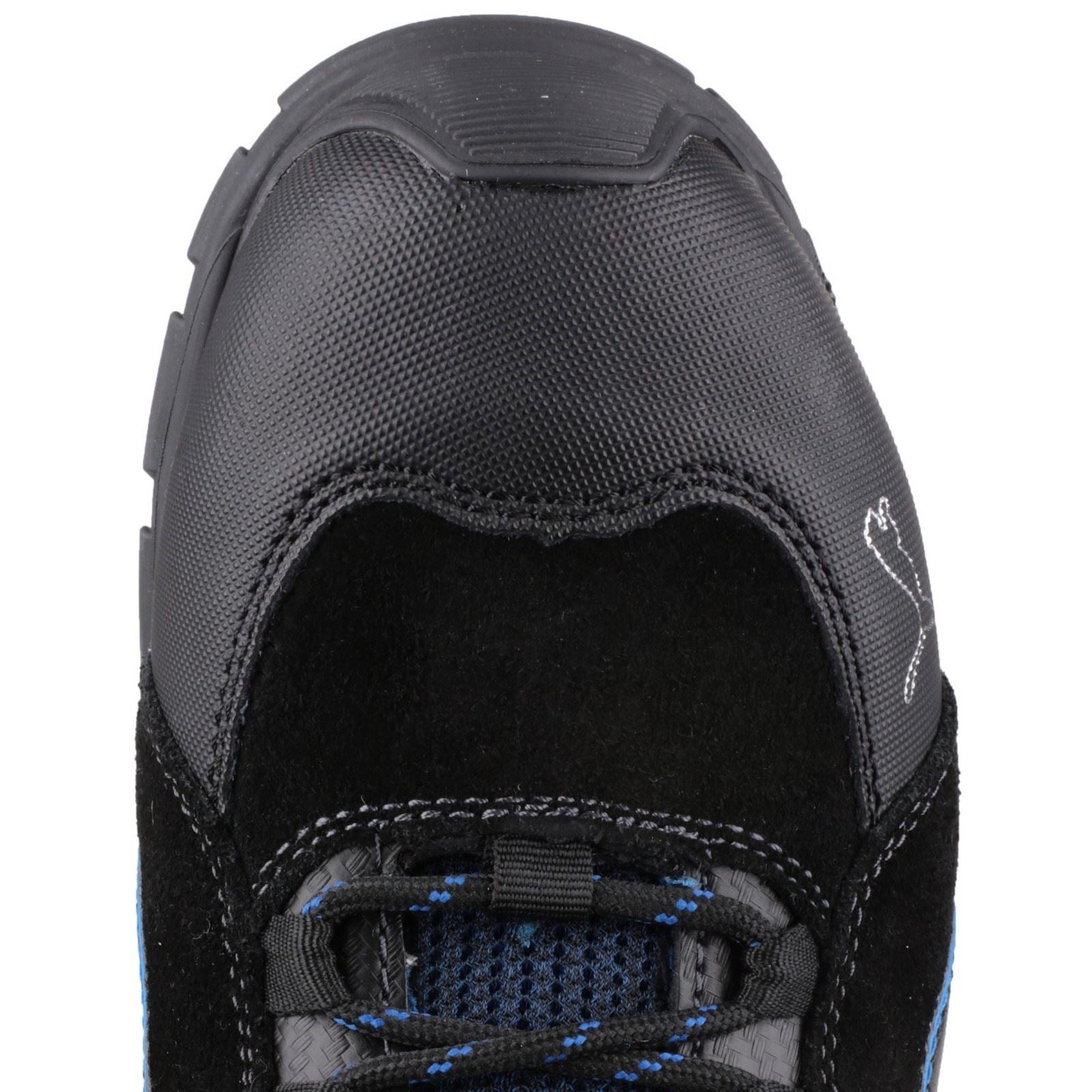 Puma Safety  Bottes De Sécurité En Cuir Noir Rio Mid