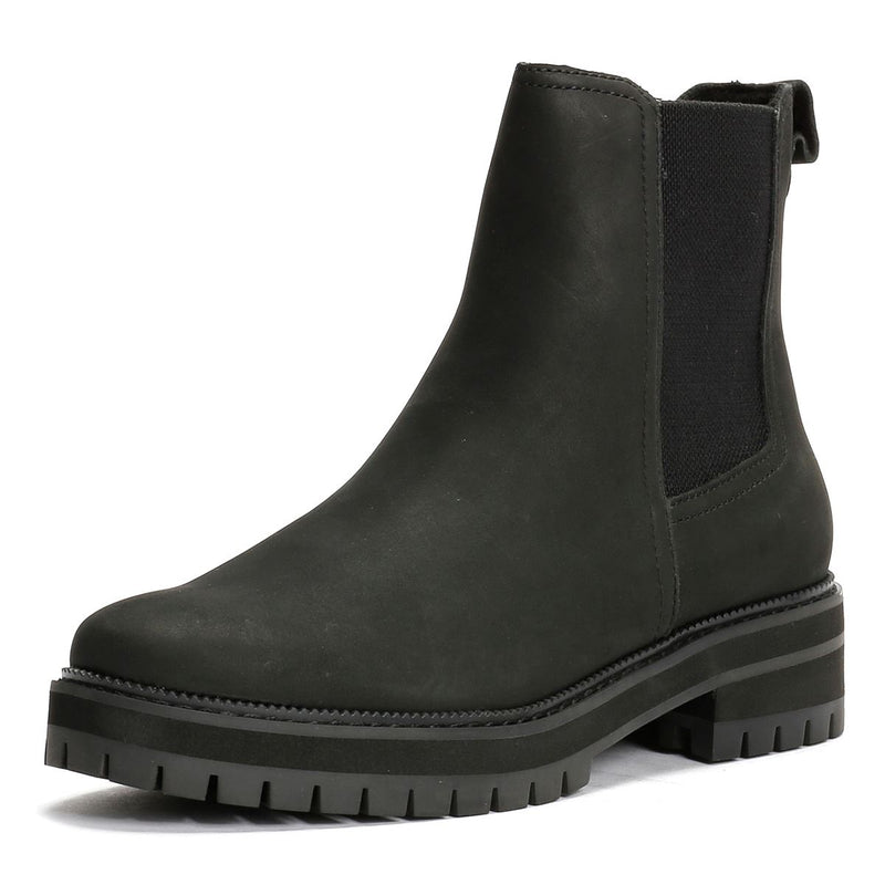 TOMS Bennet Bottes En Cuir Noires Pour Femmes