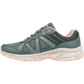 Skechers Hillcrest Ridge Baskets En Cuir Pour Femmes Couleur Olive