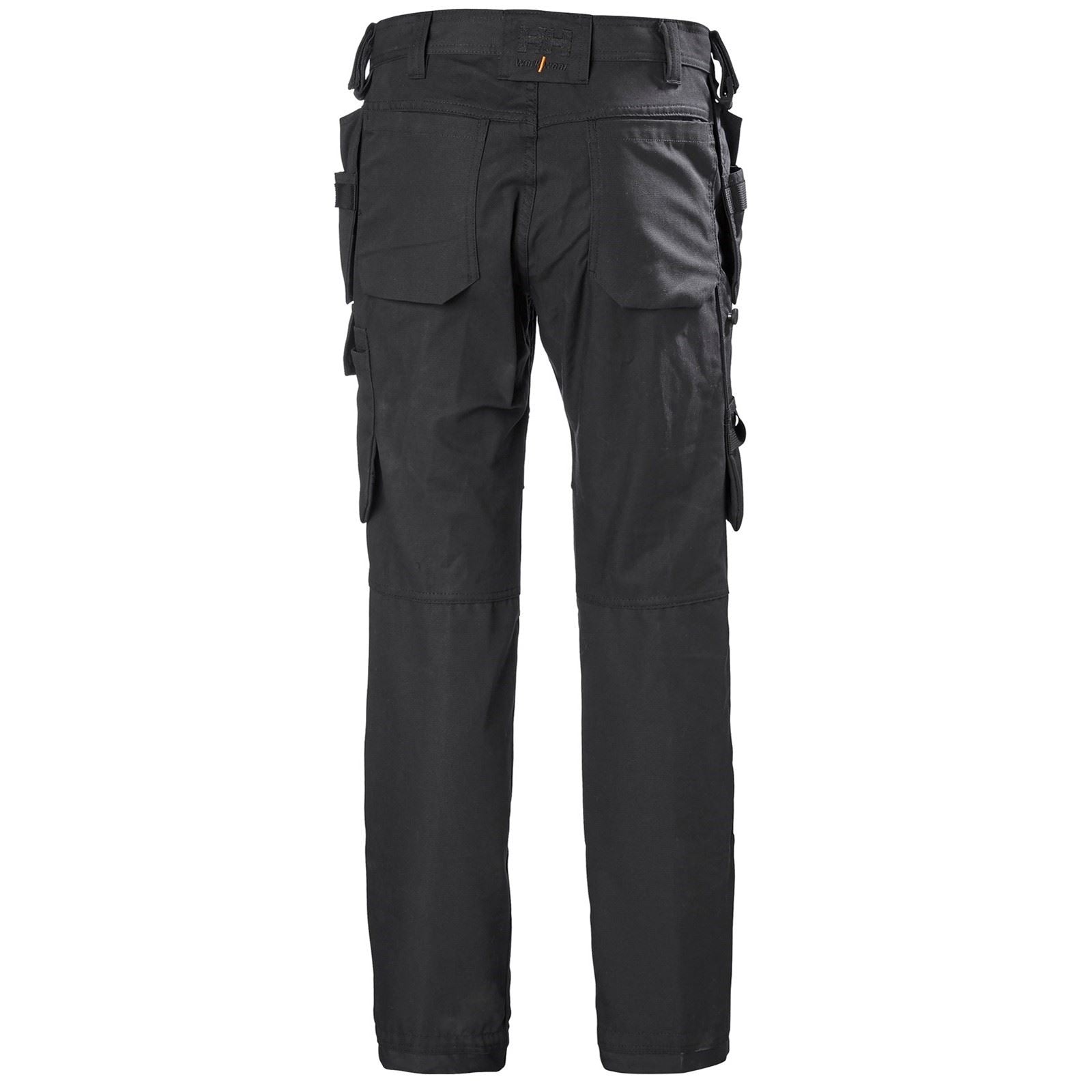 Helly Hansen Workwear Oxford Construction Pantalon De Travail Noir En Coton Pour Homme