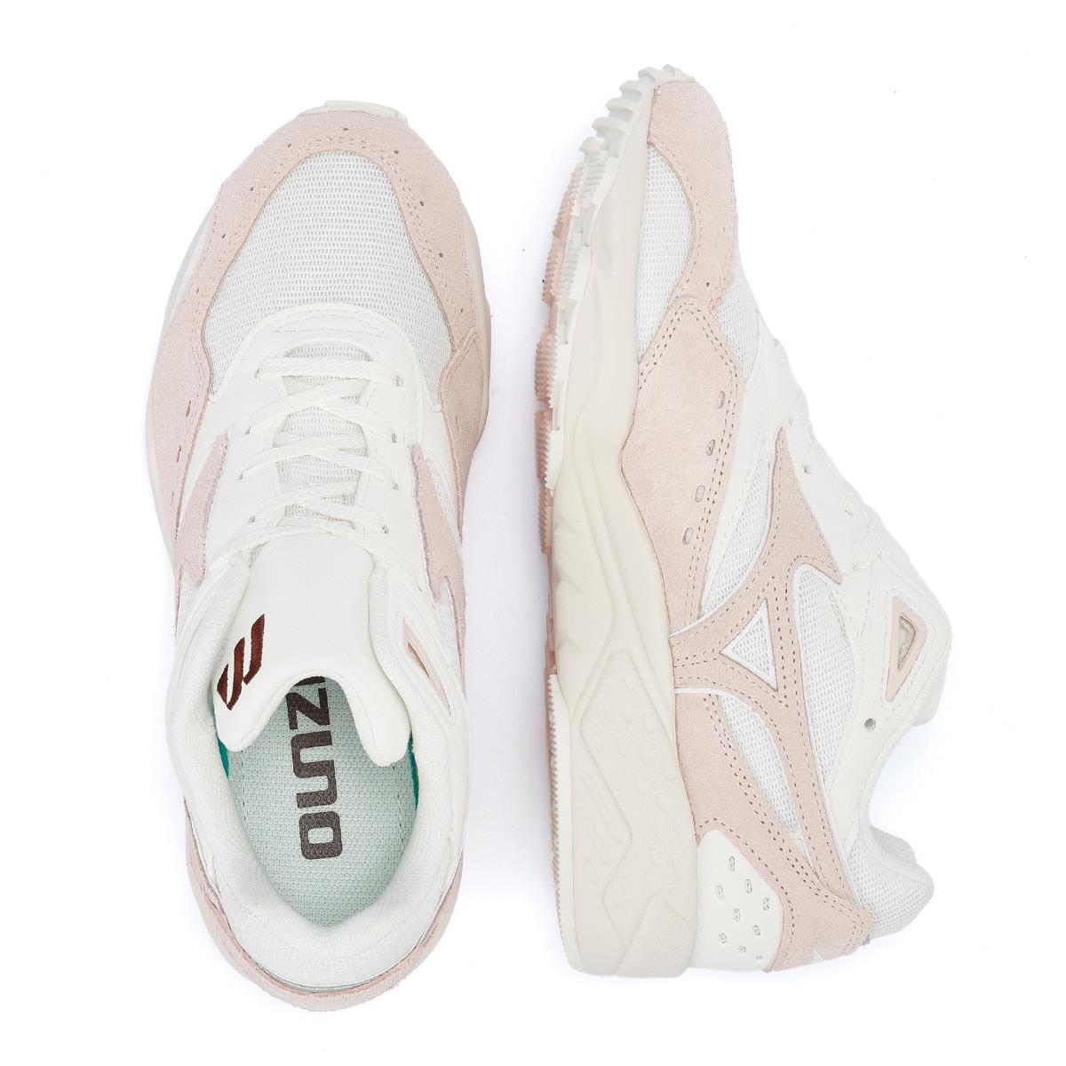 Mizuno Contender Baskets En Daim Rose Cristal/Rose Cristal/Neige.