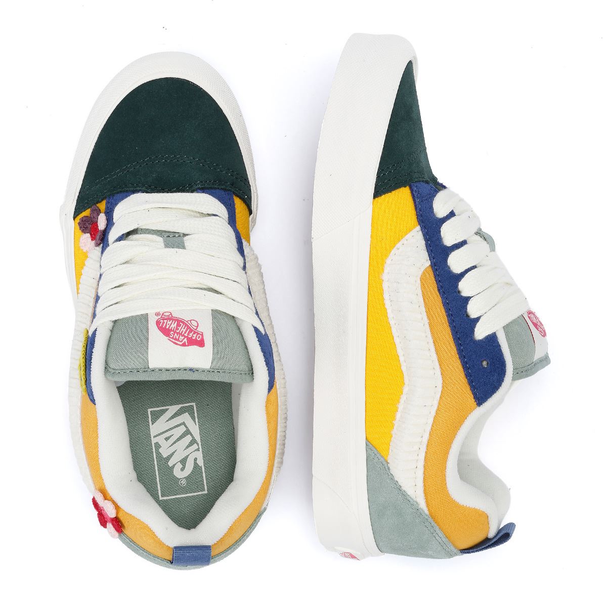 Vans Knu Skool Baskets En Daim Multicolore