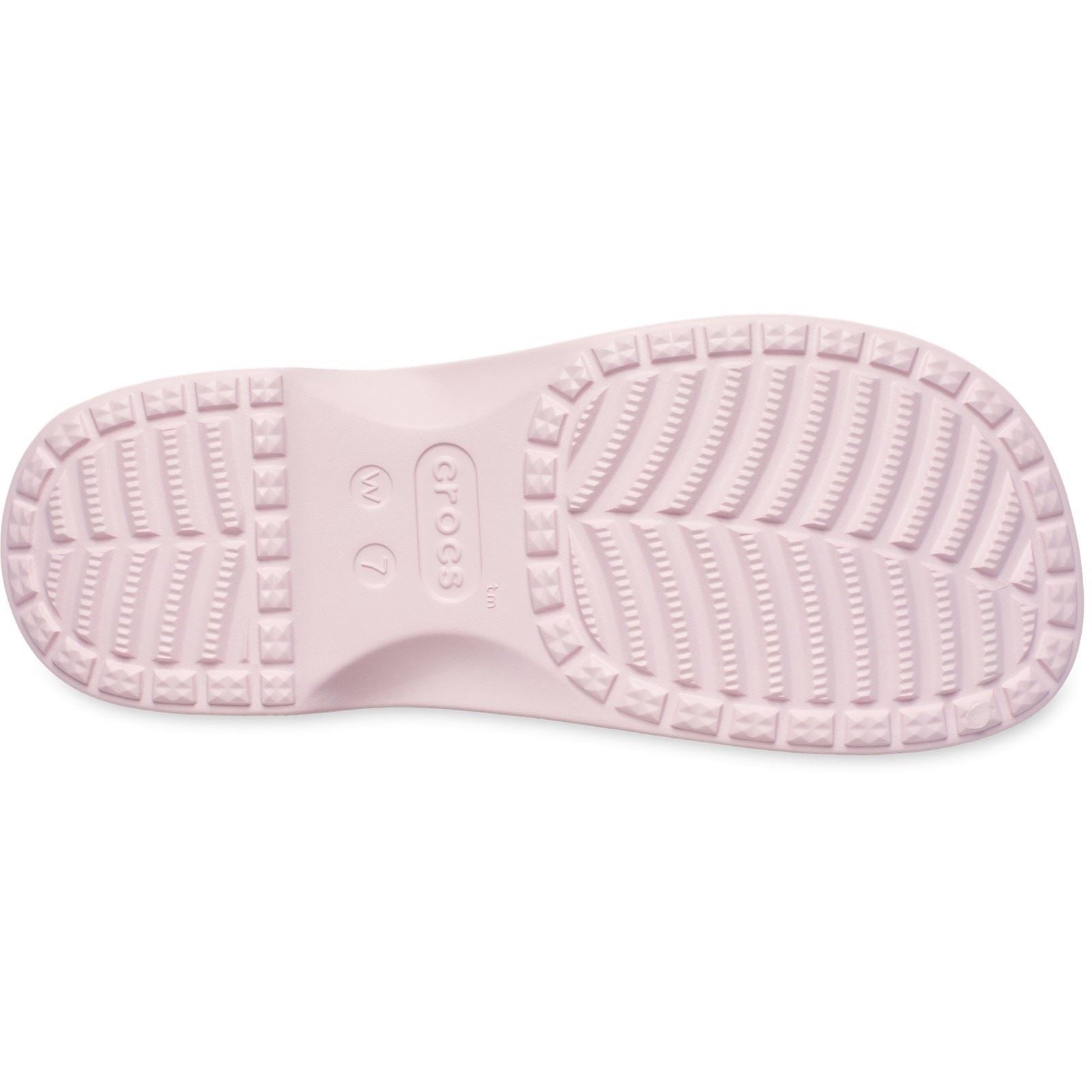 Crocs Classic Cross Strap Sandales Roses En Thermoplastique Pour Femme
