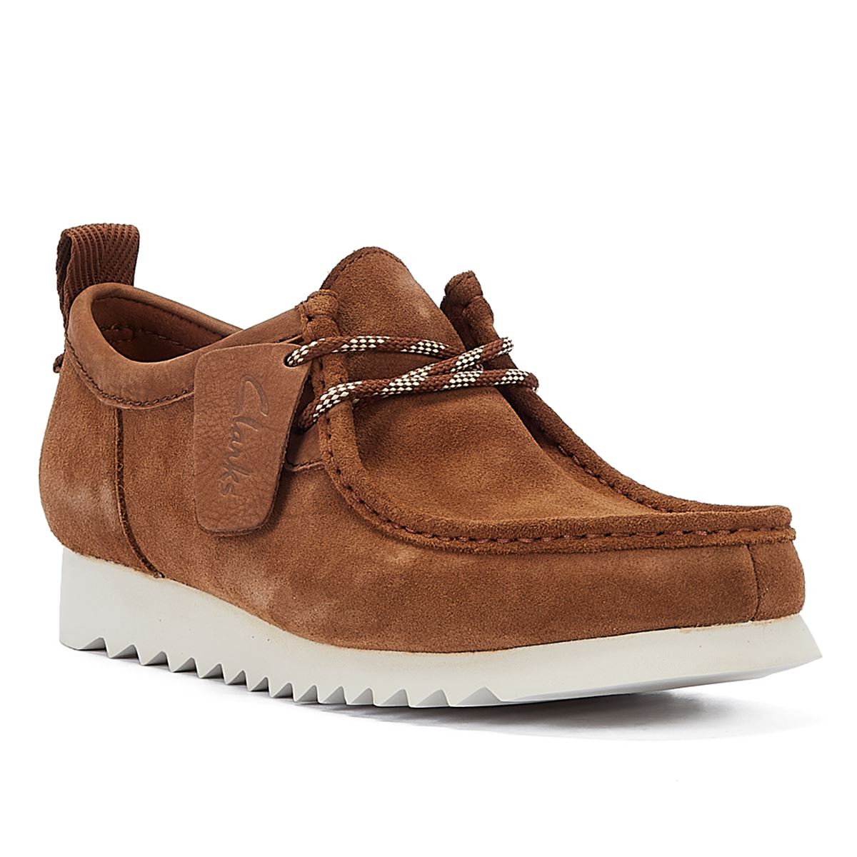 Clarks Main Wallabee FTRE Lo  Chaussures À Lacets En Daim Pour Homme