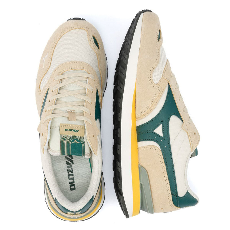 Mizuno RB87 Baskets En Daim Beige