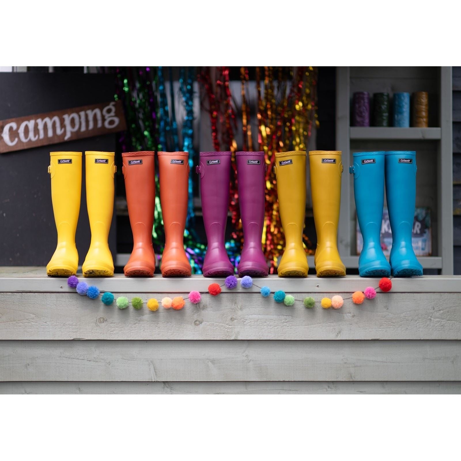 Cotswold Sandringham Bottes En Pvc Style Wellington.