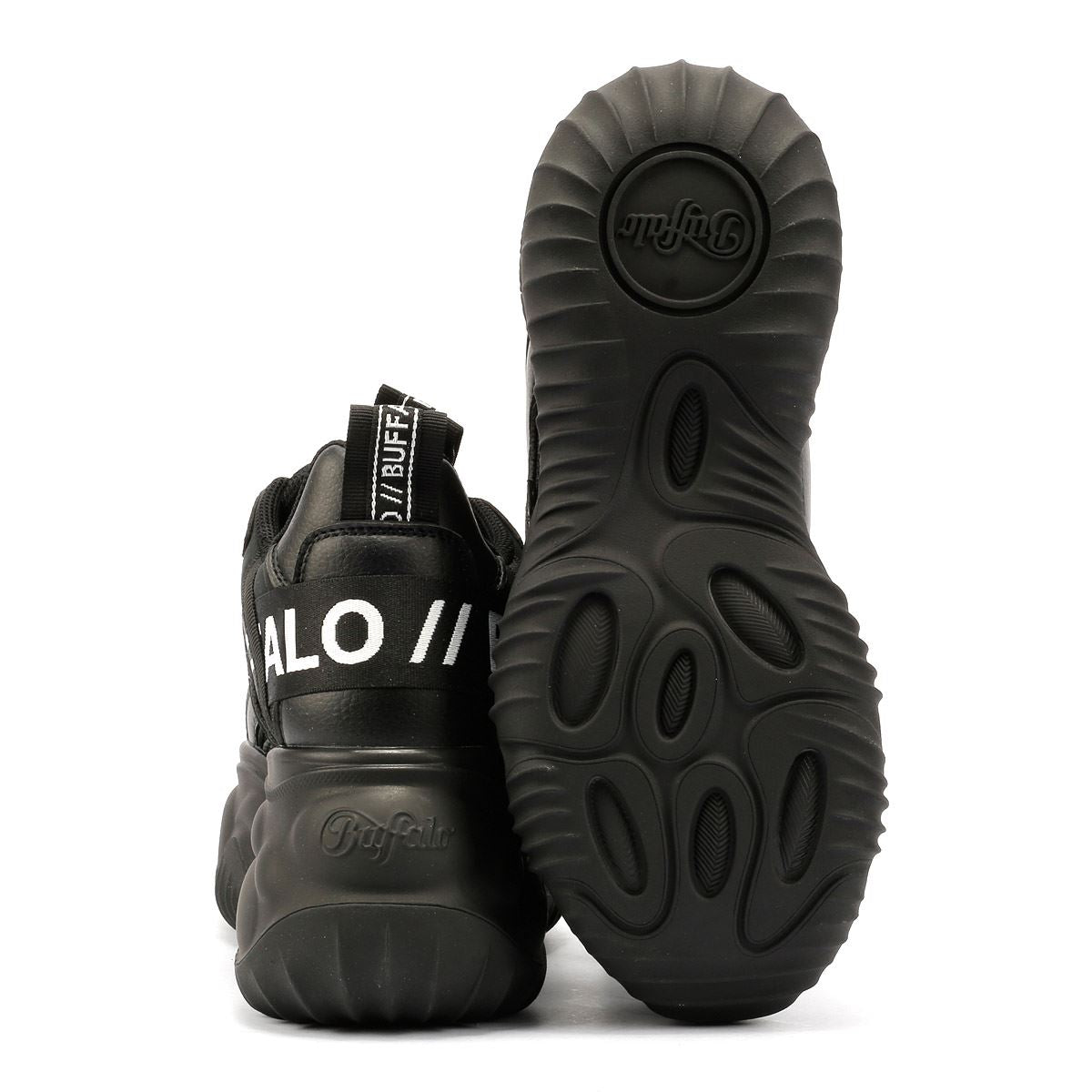 Buffalo Blader Matcha Baskets Noires Pour Femmes