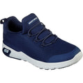 Skechers Workwear Marsing - Waiola SR Baskets En Maille Pour Femmes En Bleu Marine