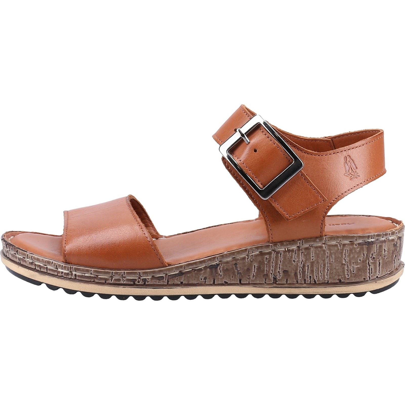 Hush Puppies Ellie Sandales En Cuir Pour Femme Couleur Tan