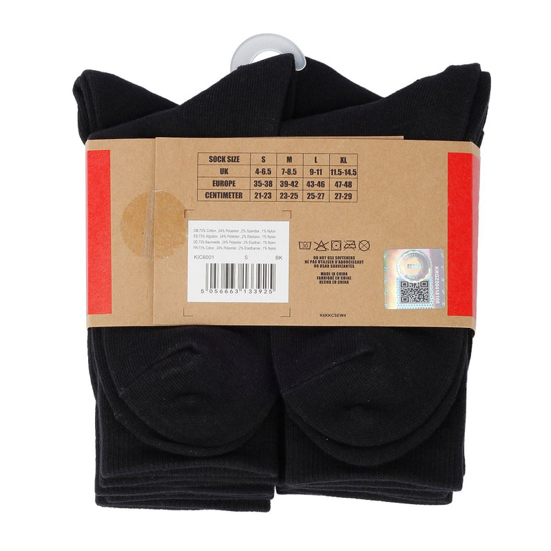 Kickers 6 Chaussettes Noires (Lot De 6)