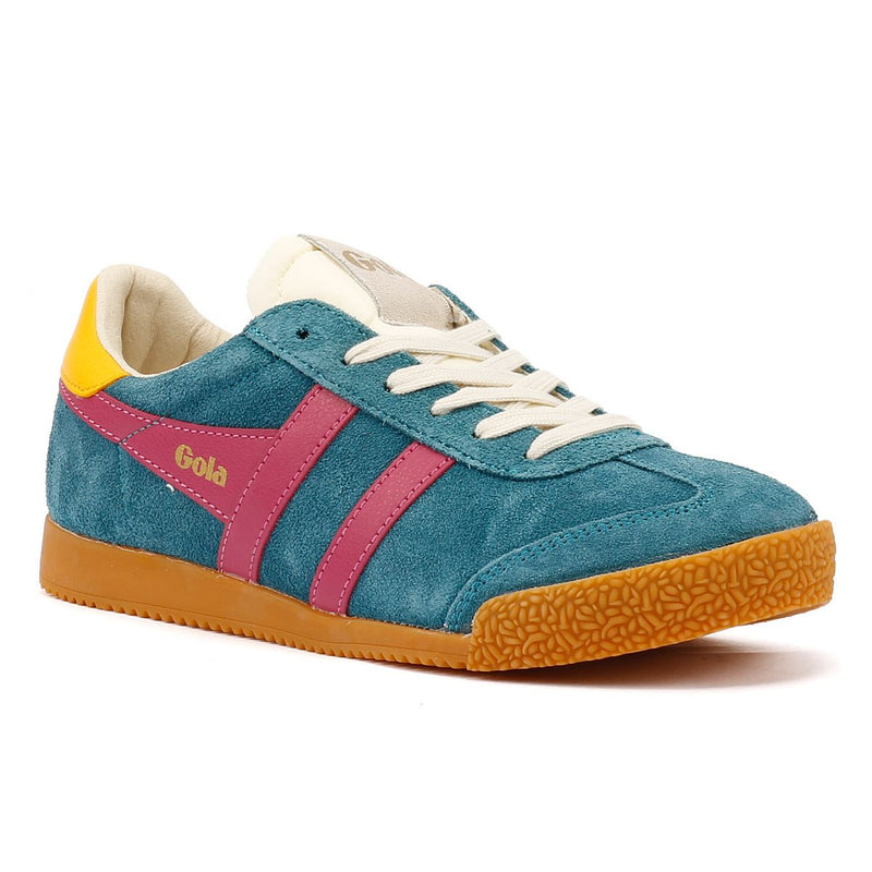 Gola Elan Sneakers Bleues Pour Femmes En Suède