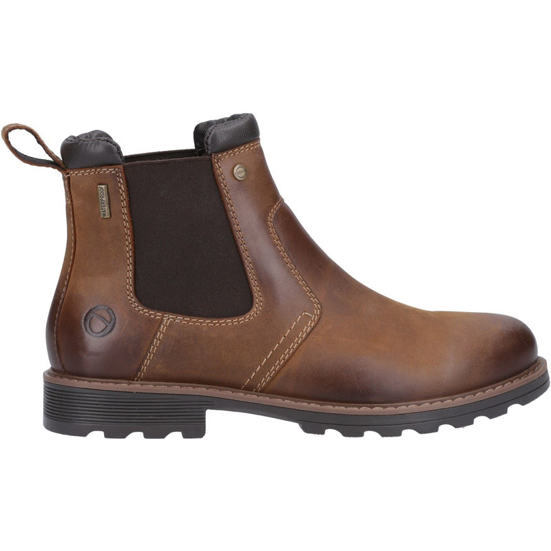 Cotswold Leafield Bottes En Cuir Pour Homme Couleur Tan