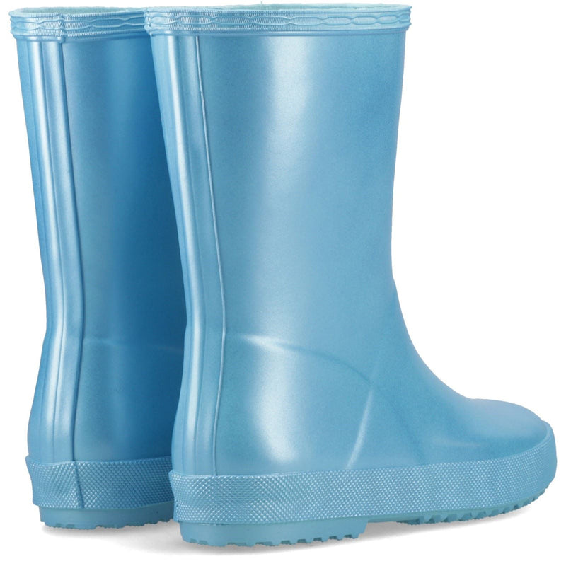 Hunter First Nebula Bottes En Caoutchouc Bleues Pour Piscine.