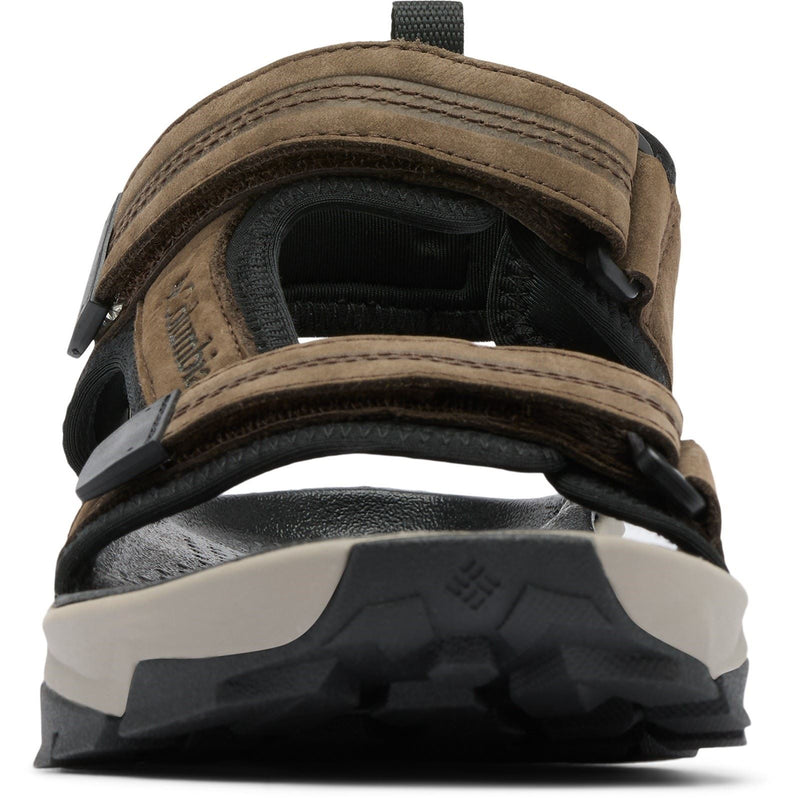 Columbia Peakfreak Rush Sandales En Cuir Pour Hommes En Cordovan/Picots