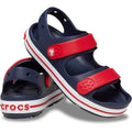 Crocs Crocband Play Sandales En Thermoplastique Bleu Marine/rouge Varsity