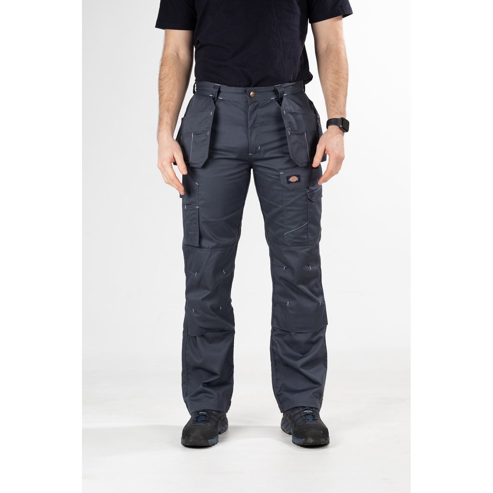 Dickies Redhawk Pro Pantalons D'extérieur Pour Hommes En Polyester Gris