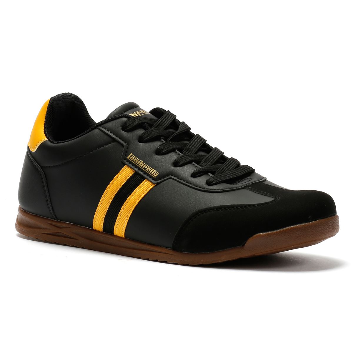 Lambretta Tackle Baskets Noires Pour Hommes