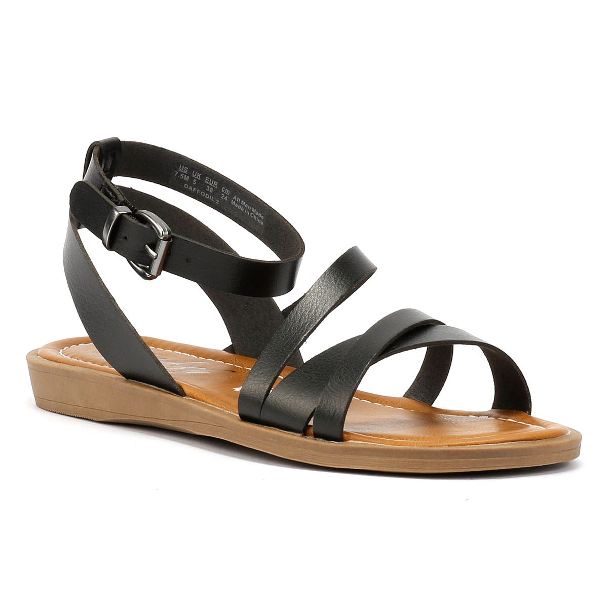 Blowfish Malibu Daffodil Sandales Noires Pour Femmes