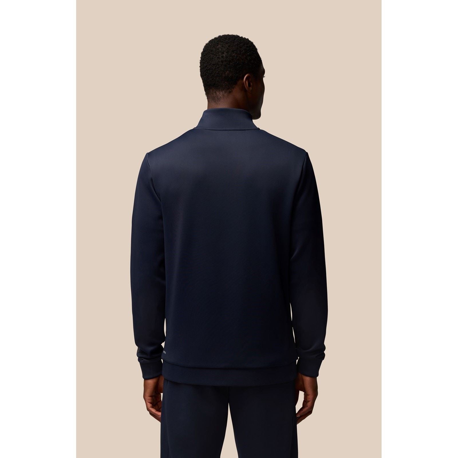 Castore Scuba 1/4 Zip Sweatshirt Bleu Pour Homme En Polyester