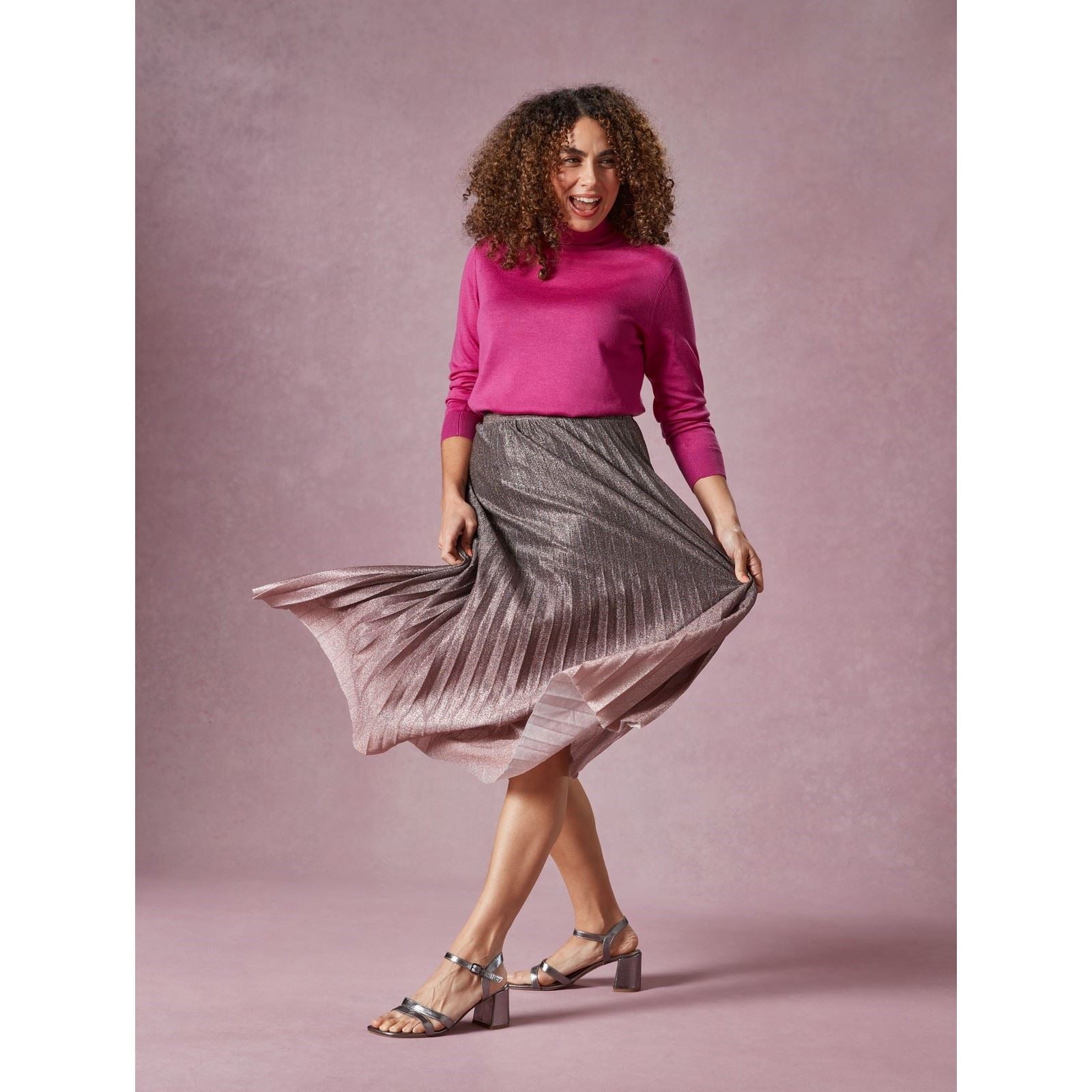 Hush Puppies Nalani Sandales Pour Femmes En Cuir Couleur Étain