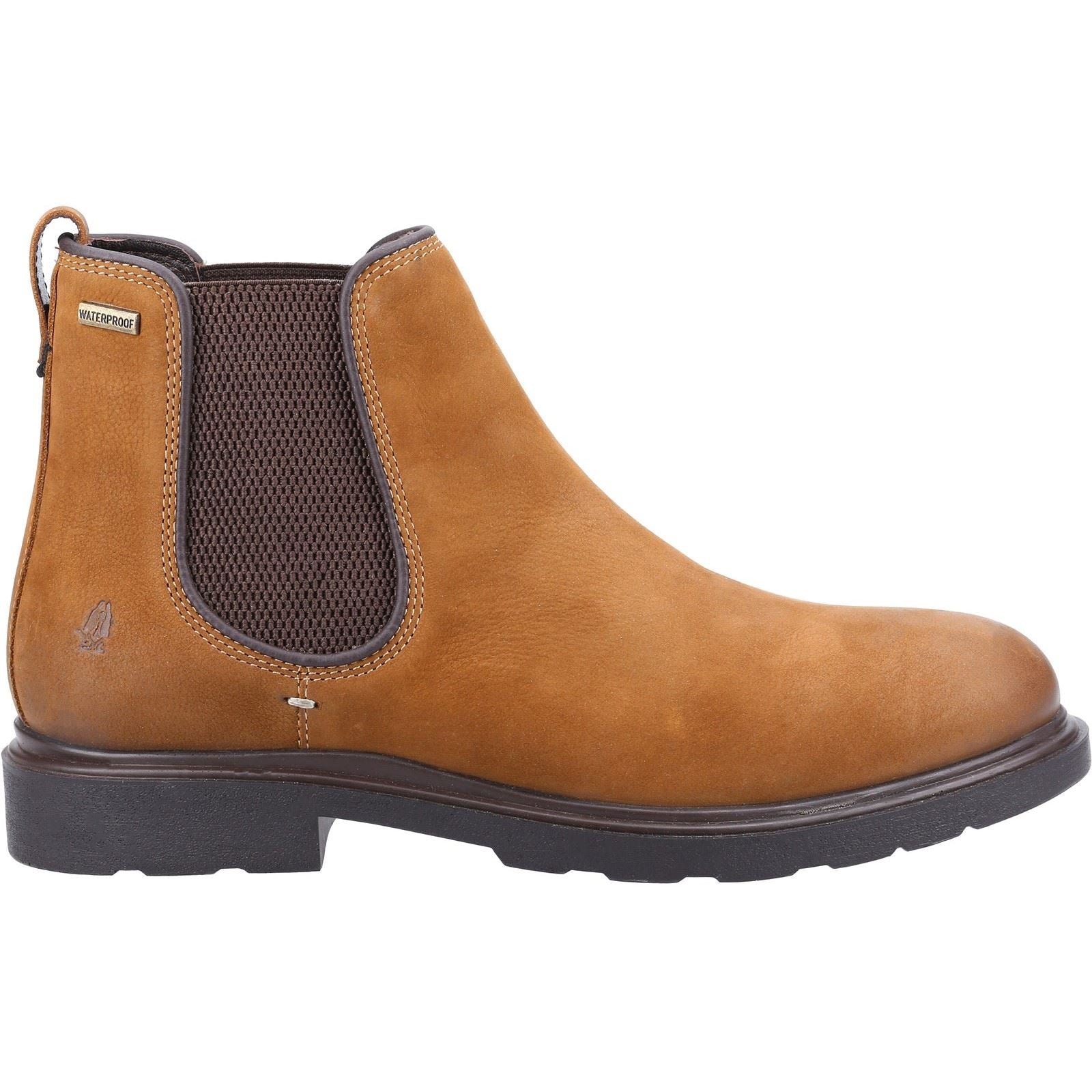 Hush Puppies Preston Chelsea Bottes En Nubuck Beige Pour Homme