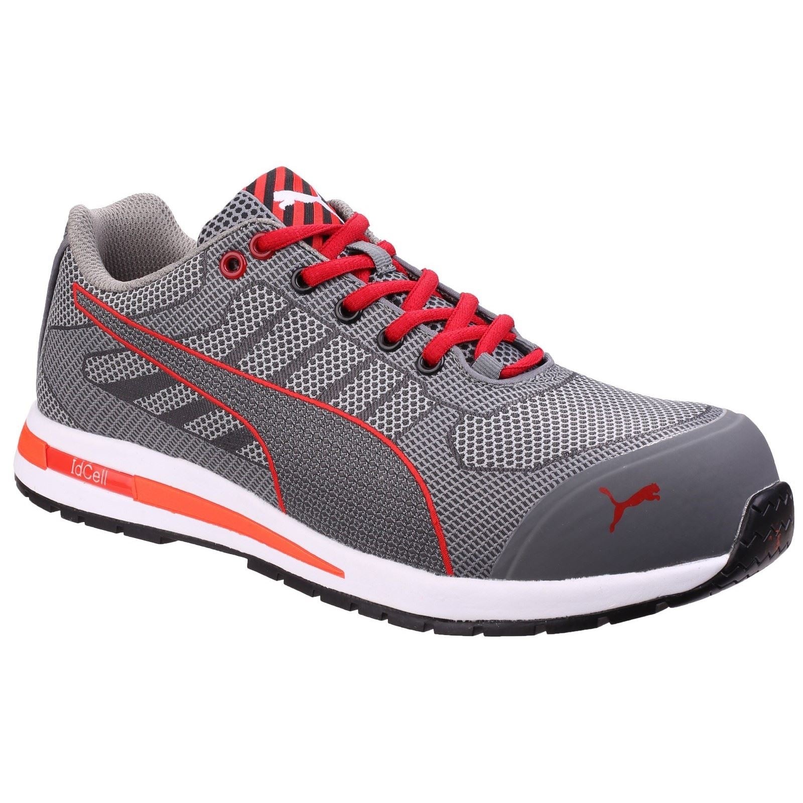 Puma Safety  Baskets De Sécurité En Textile Gris Xelerate Knit Low