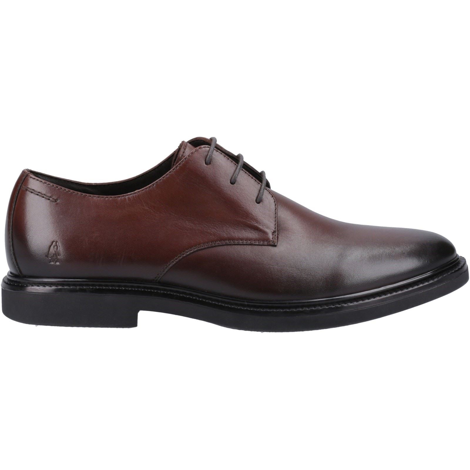 Hush Puppies Kye Chaussures En Cuir Pour Homme À Lacets De Couleur Chocolat