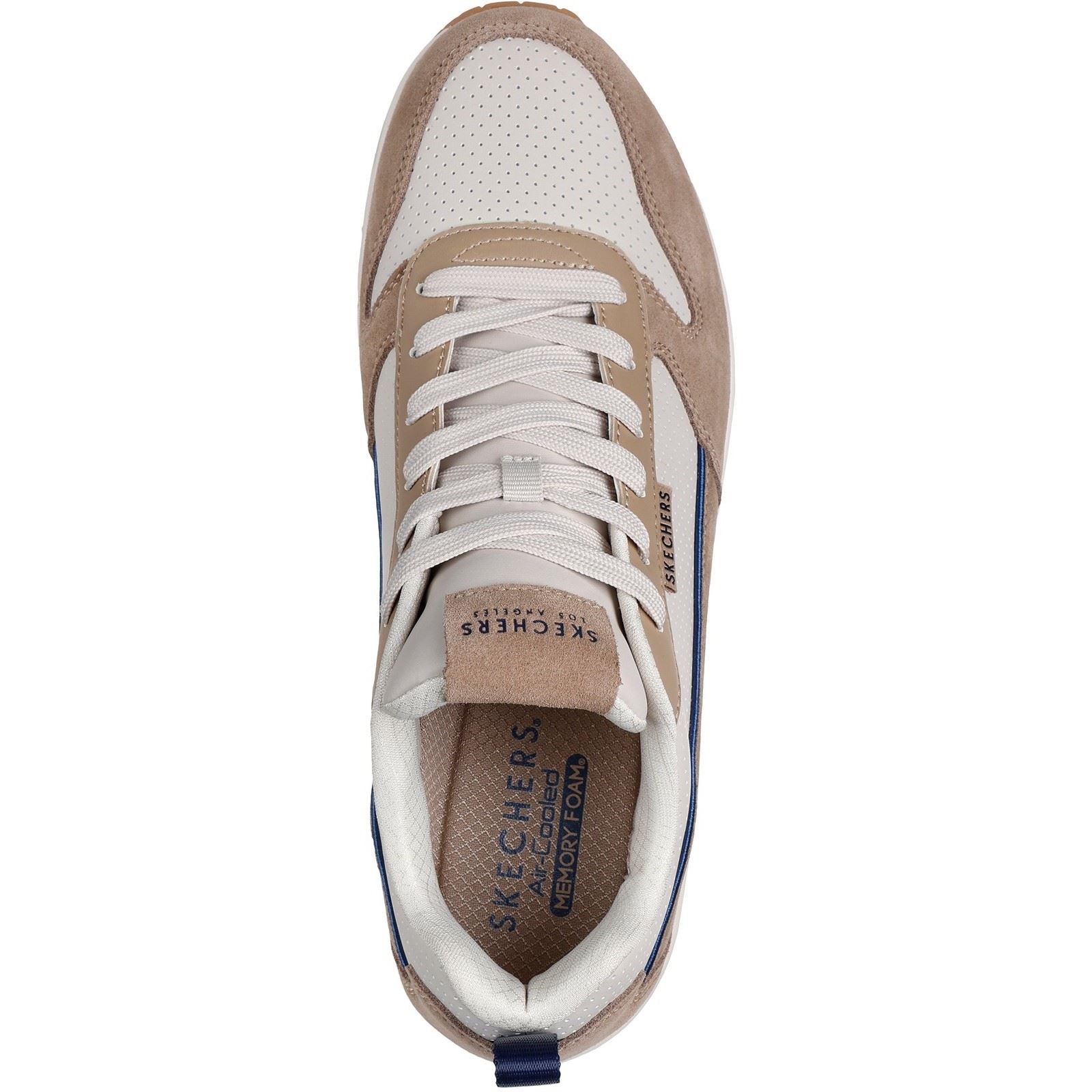 Skechers Uno Stacre 2.0 Baskets De Sable En Cuir Pour Hommes