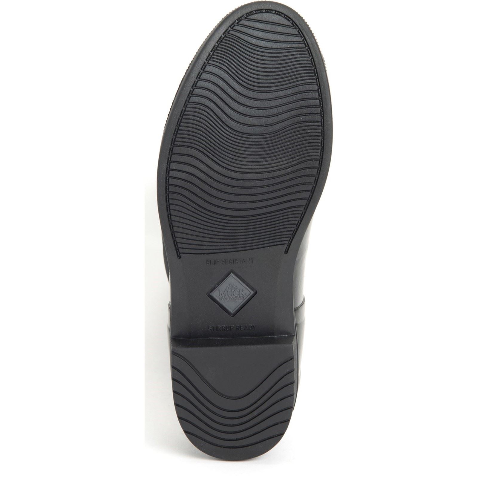 Muck Boots Derby Tall Bottes En Caoutchouc Noires Wellington