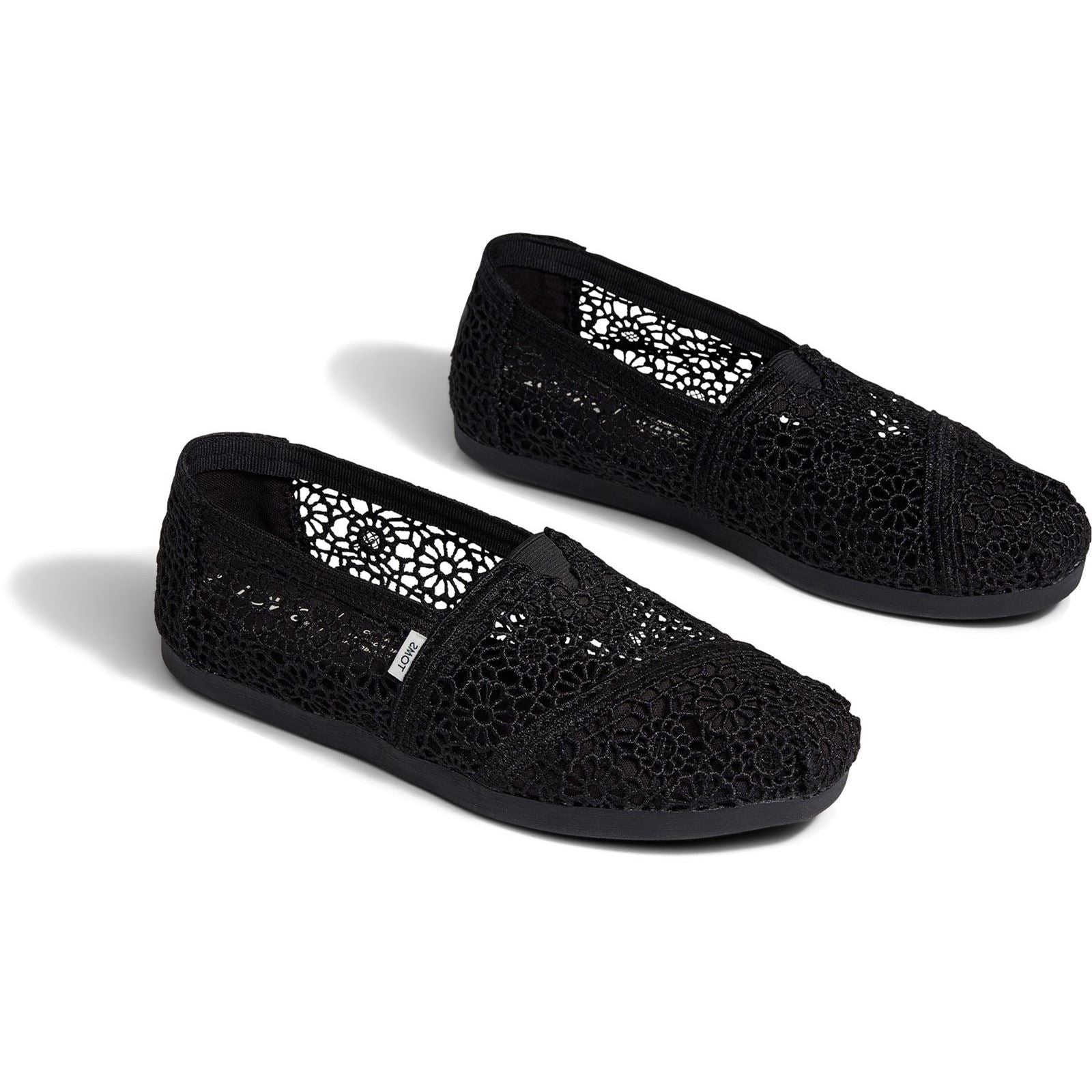 TOMS Alpargata Espadrilles En Synthétique Noir Pour Femmes