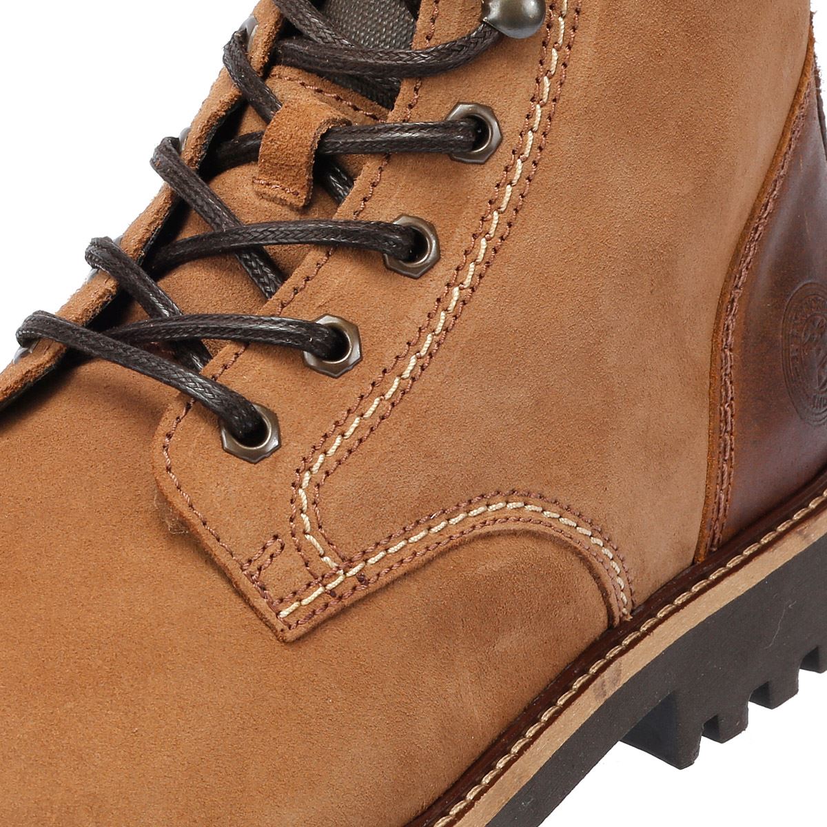 Barbour Foggy Bottes en cuir marron pour hommes
